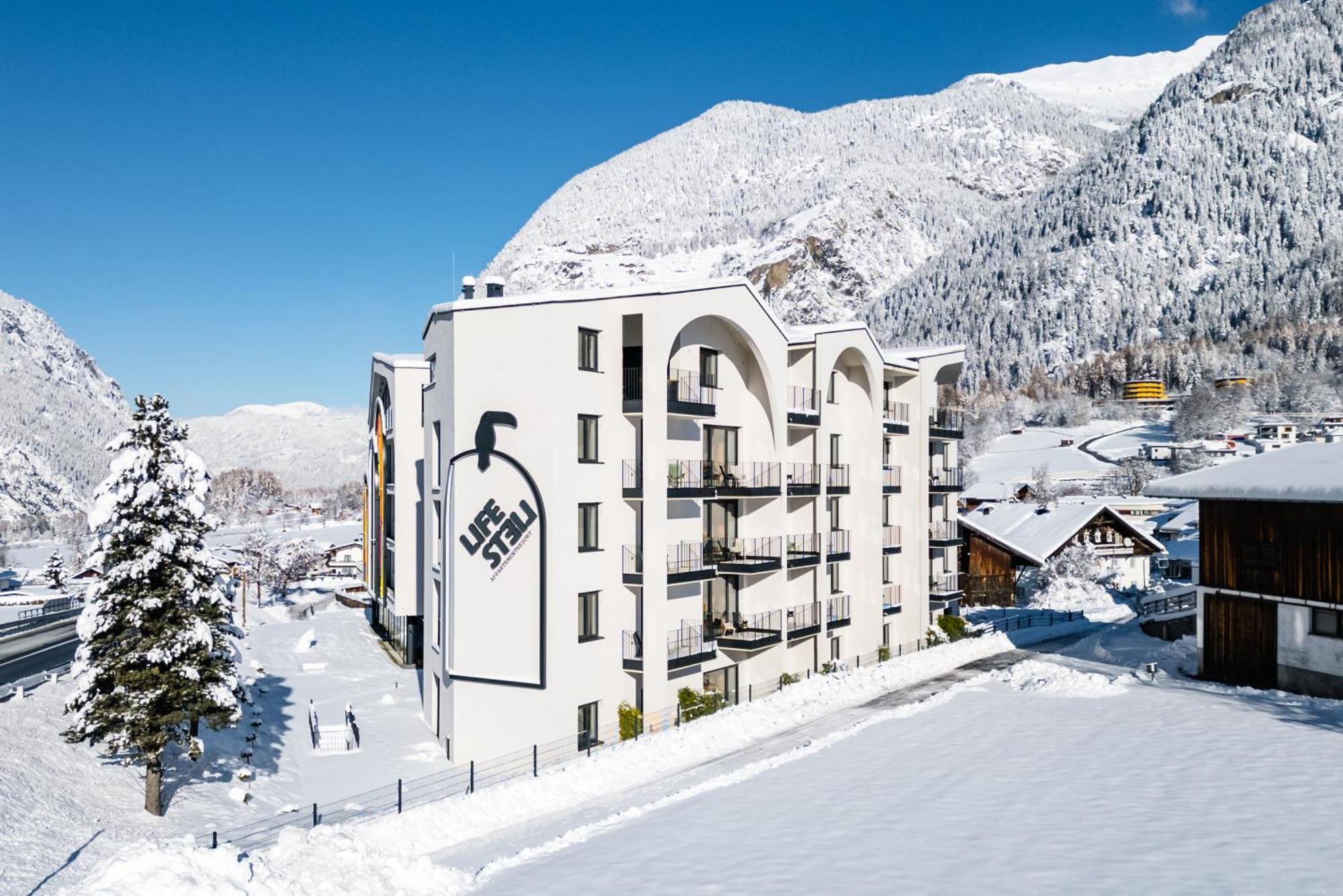 Lifesteil Aparthotel Umhausen Dış mekan fotoğraf
